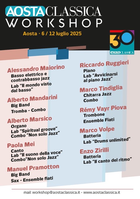 Aosta Classica Workshop